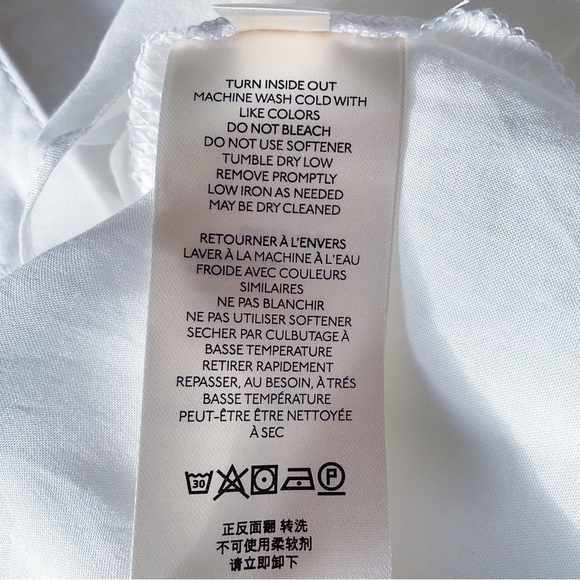 Free People All For You Shirtdress in White Size M NWT - Picture 13 of 13